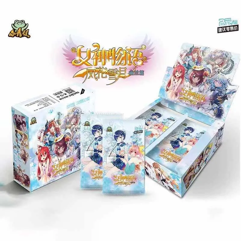 Chinese Anime Princesses Card Game - Wind Flowers Snow & Moon Beautiful Girls Collectible Cards - Card Game for Girls