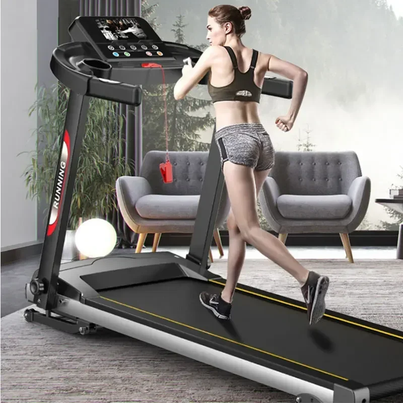 Fitness Exercise Mechanical Electric Treadmill Commercial Home Treadmill Running Machine with Screen Vibration Function