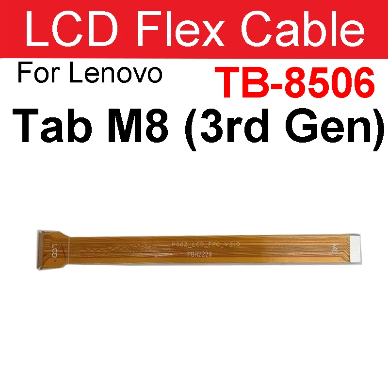 LCD Mianboard Flex Cable For Lenovo Tab M8 M8 HD M8 FHD PRC ROW TB-8505X TB-8705 TB-8506 USB Charger Charging Jack Dock Board