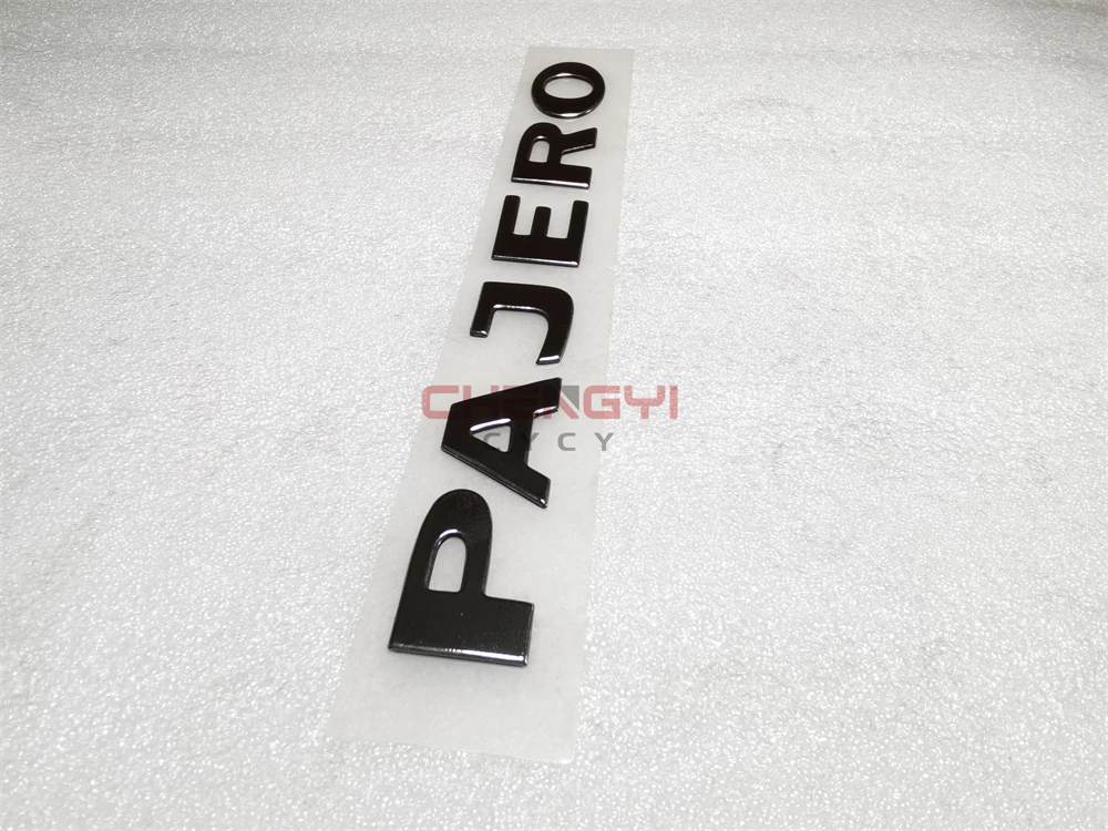 License Plate Lighting Panel Label Logo For Pajero Montero Shogun V63W V65W V68W V73W V77W V78W MN146696