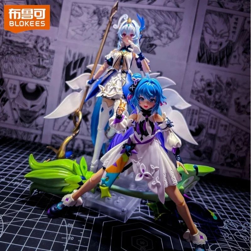 

Коллекционная фигурка Blokees Fantastics: Ведьма Времени Да Цяо Сяо Цяо из Honor of Kings, настольное украшение, подарок на день рождения