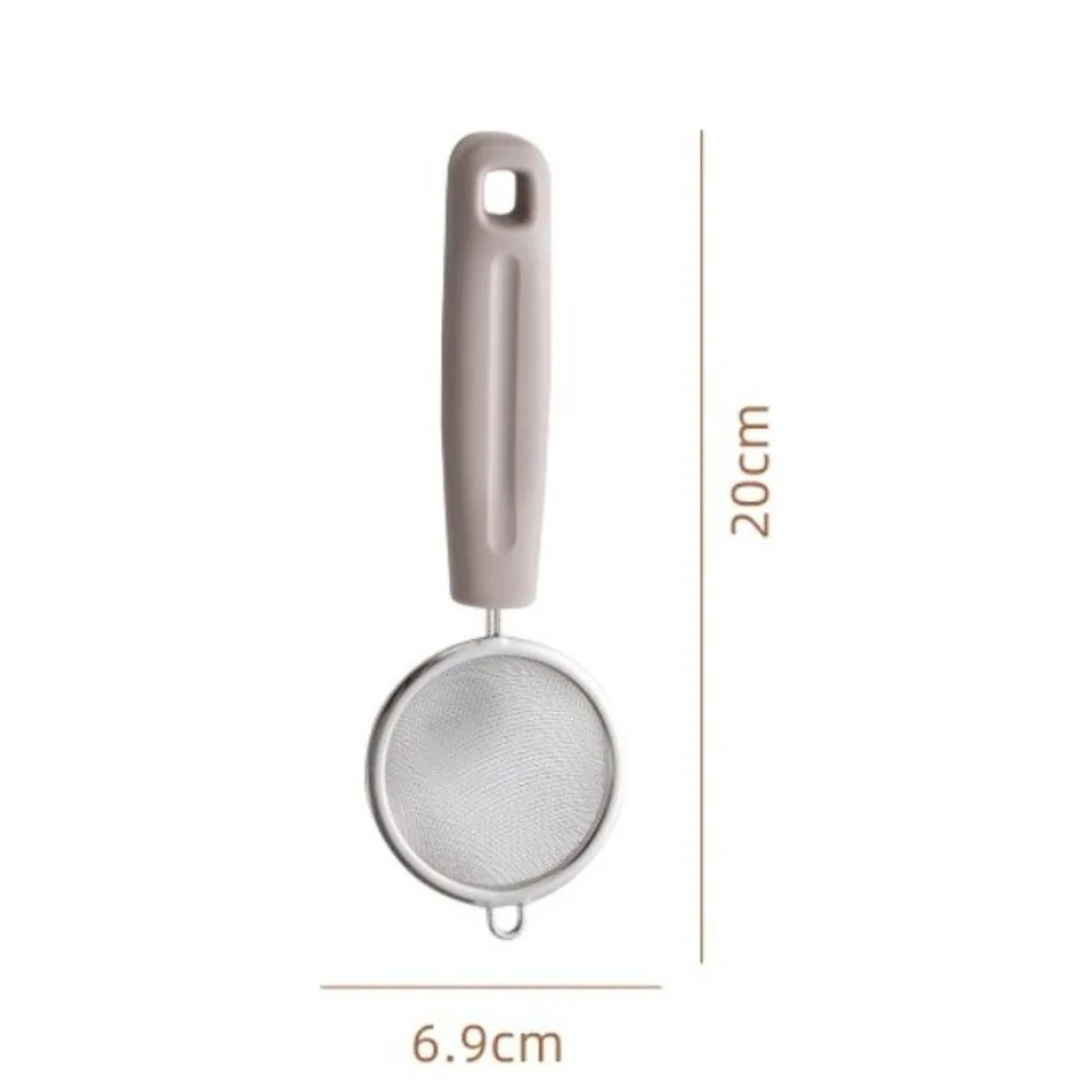 

New Stainless Steel Food Strainer Colander Easy to Clean Small Fine Mesh Strainer Rust-Proof Tea Strainer for Kitchen