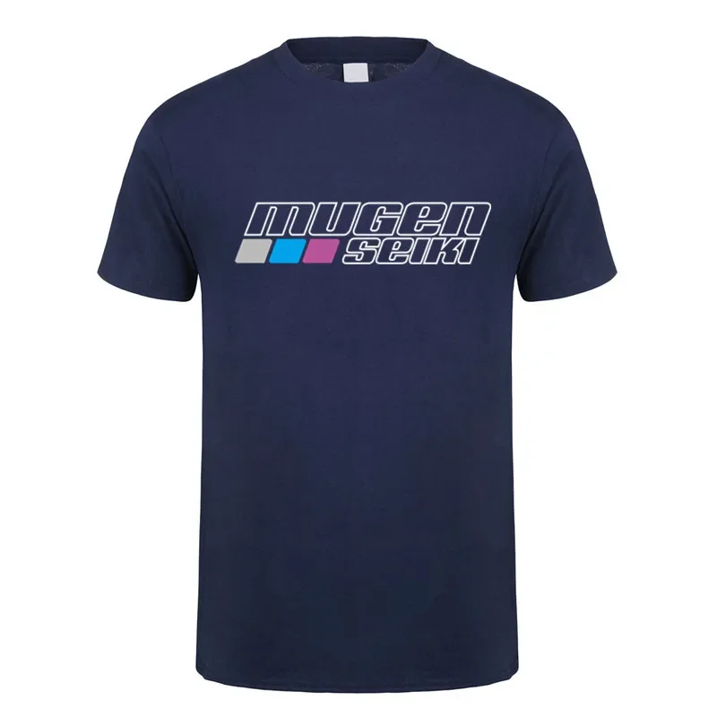 Mugen Seiki T Shirts Men Unisex Casual Summer Short Sleeve Mans Cool Cotton Tshirt Tops Tees