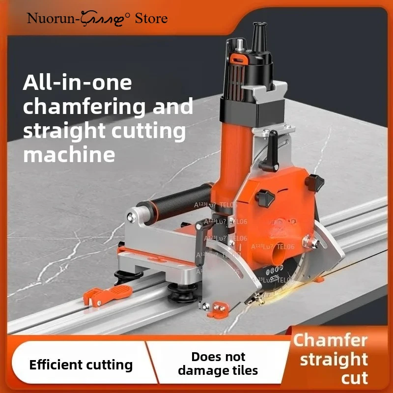 Manual Electric Tile Cutter Chamfer Straight Cut Slab High Precision Rail Saw флагшток
