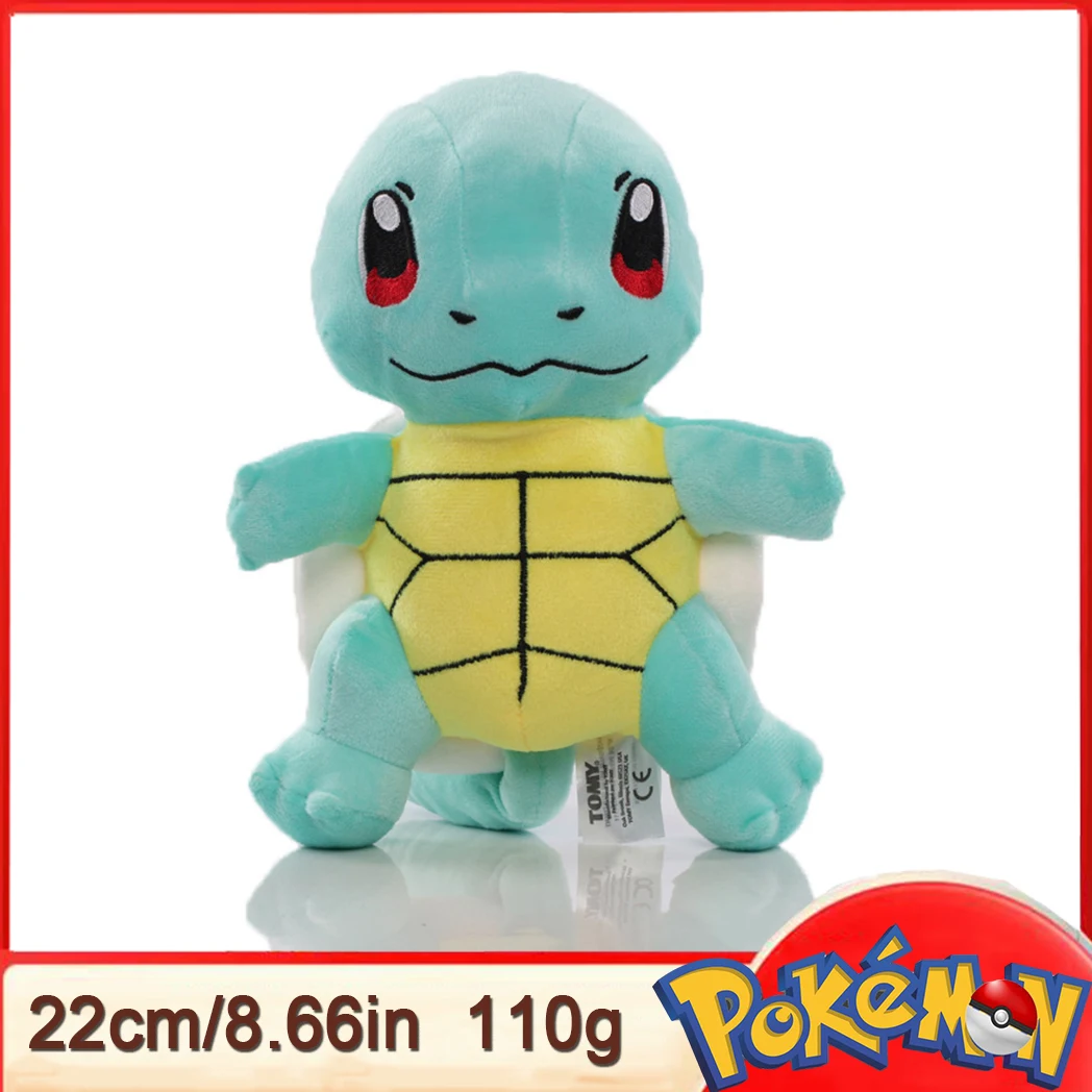 15-25CM Pokémon Plush Toy Pikachue Gengar Raichu Squirtle Eevee Charmander Bulbasaur Mewtwo Children's Birthday Christmas Gifts