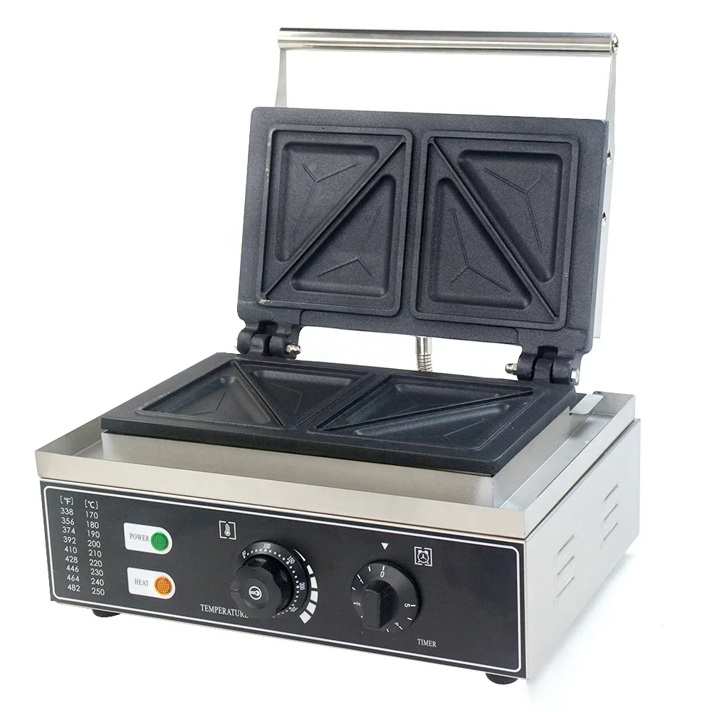 Commercial Equipment Waffle Makers/Breakfast Toast Sandwich Toaster