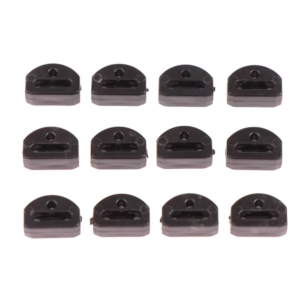 12Pcs/Set Classical Guitar String Retainer String Guide String Buckle Triple-Cornered Chord Tie For Guitar Ukulele Accessories