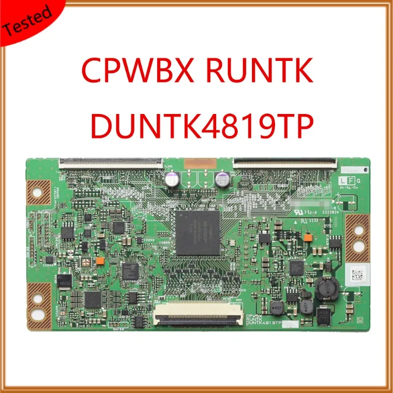 CPWBX-equipamento de TV testado, RUNTK DUNTK4819TP, T Con Board para substituição, T-con Board, 4819TP