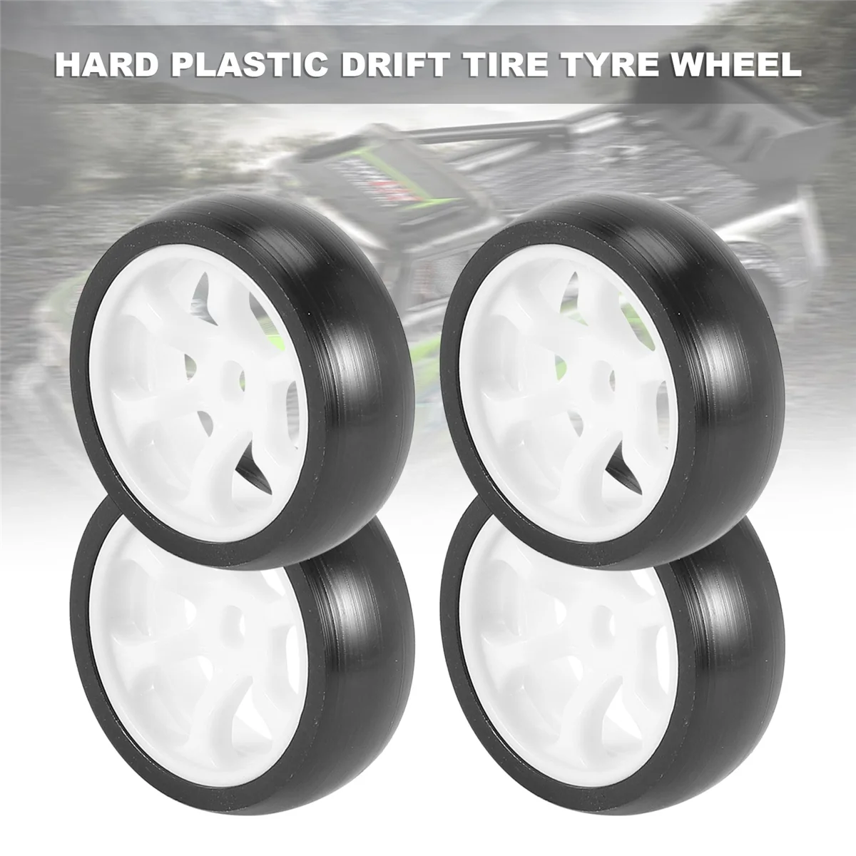 البلاستيك الصلب الانجراف الإطارات ل Wltoys ، عجلة الاطارات ل Wltoys 284131 K969 K989 P929 Mini-Z Mini-Q Mini-D 1/28 RC ترقيات السيارات ، 4 قطعة