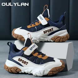 2024 Children Sneakers for Boys Mesh Breathable Running Sports Shoes Kids Girls Flat Casual Shoes Big Size 29-39