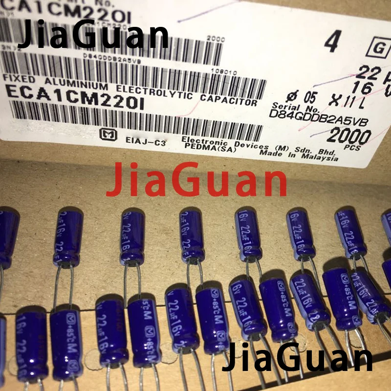 20PCS Matsushita M 16V 35V 63V 22UF 100UF 220UF 330UF 1000UF Blue Robe Audio Electrolytic Capacitor 16V22UF 1000UF/35V 63v220uf