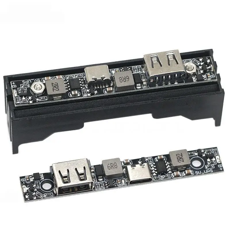 5V UPS Lithium Battery Boost Charge Module Type C USB Integrated Charge Discharge Board For 3.7V Li Ion Cell