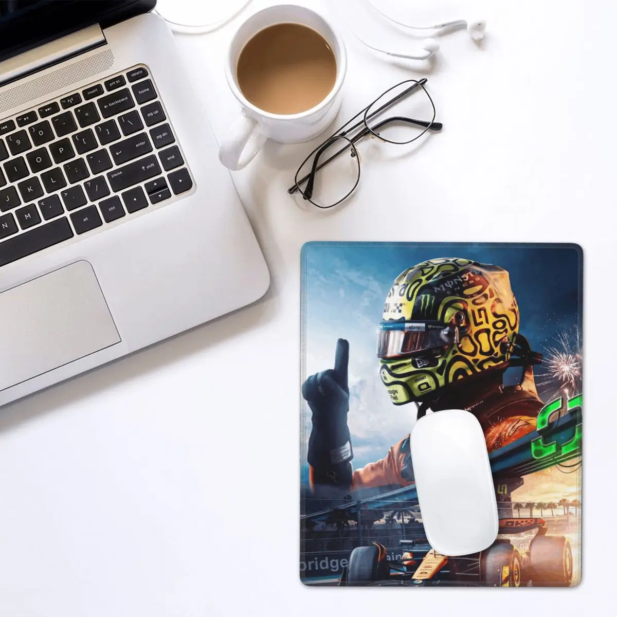 Racing F1 Lando Norris Mouse Pad Gamer PC Laptop Mats Keyboard Computer Gaming Office Accessories Desk Mat