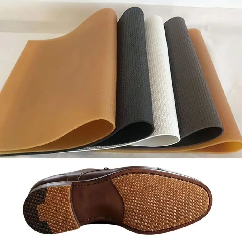 

Non-slip Wearproof Shoe Sole Sticker Self-Adhesive Rubber Protector Pad, Cuttable Anti-Skid Repair Patch For Men Women Shoes