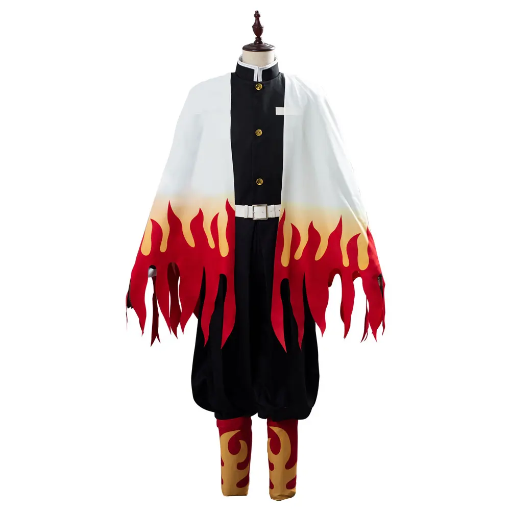 Kimetsu No Yaiba Rengoku Kyoujurou Cosplay Costume