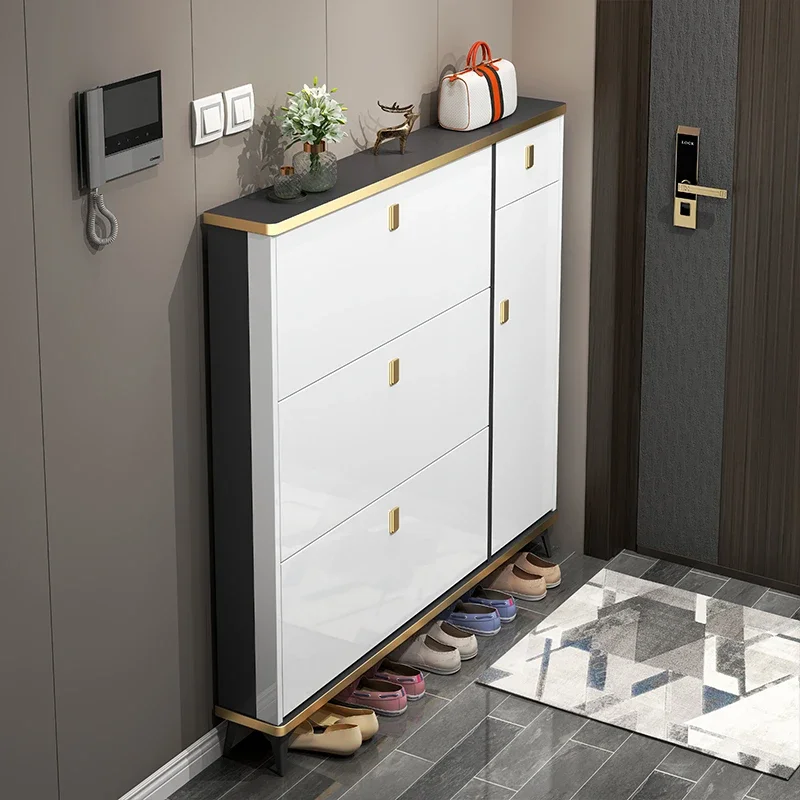 

Display Buffet Shoe Cabinets Drawers Showcase Hallway Classics Shoe Cabinets Shelves Entryway Zapatera Organizador Furniture
