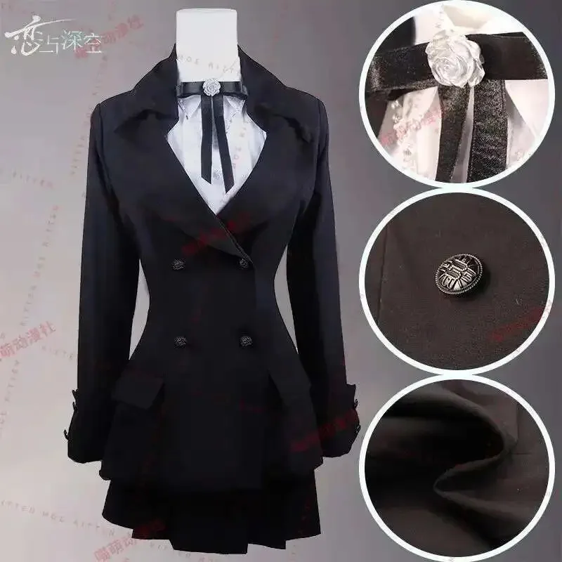 

LQGame Love And DeepSpace игровой костюм для косплея, комплект униформы, костюм для косплея для мужчин и женщин, карнавальный костюм на Хэллоуин для ролевых игр