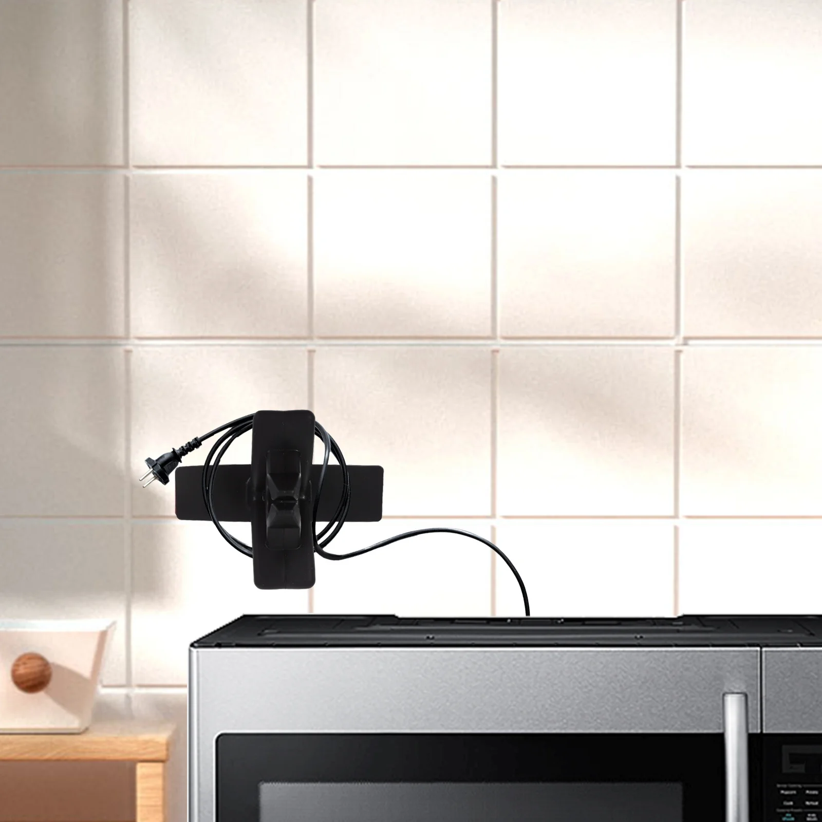 

4Pcs Cord Holders for Cables Small Appliance Cord and Tidy No Nails Or Drilling Required for Kitchen Appliances