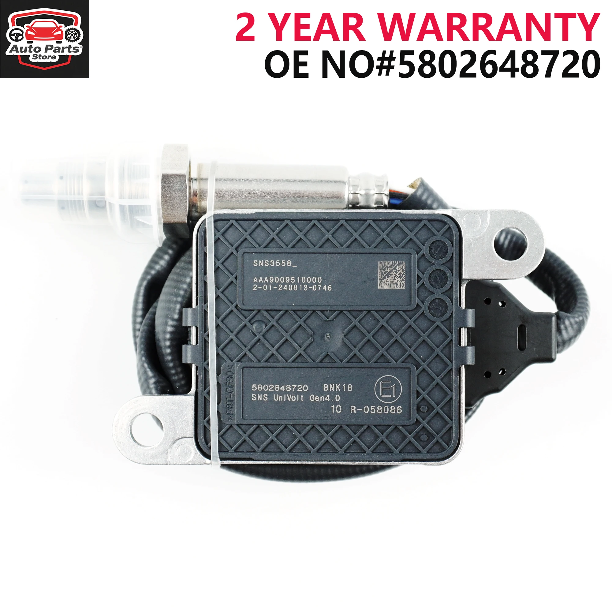 

SNS3558 5802648720 High Quality Nitrogen Oxygen Sensor For IVECO Trucks Diesel Transit Nox Sensor