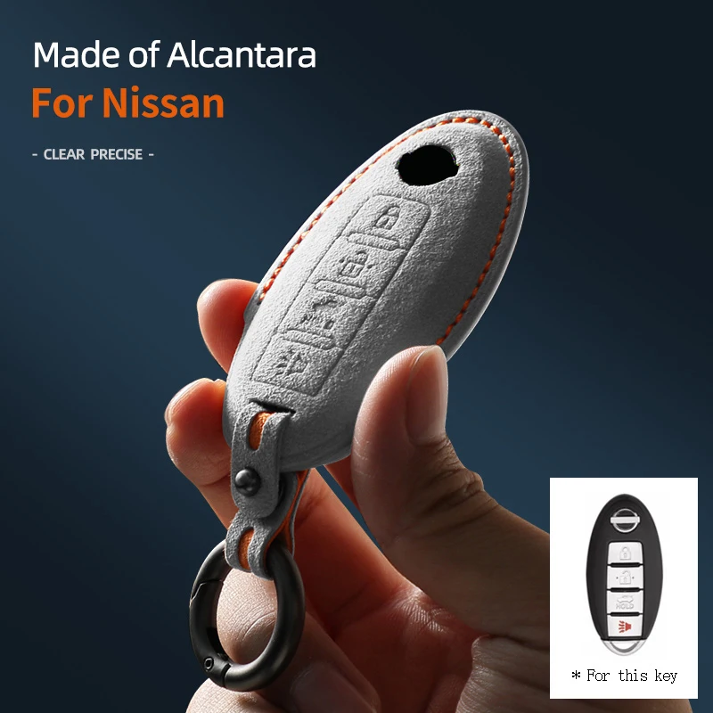 Car Key Case Cover Fob Shell For Nissan Qashqai X-Trail Versa Maxima Altima Rogue Murano Juke Tiida Infiniti FX35 QX60 Accessory