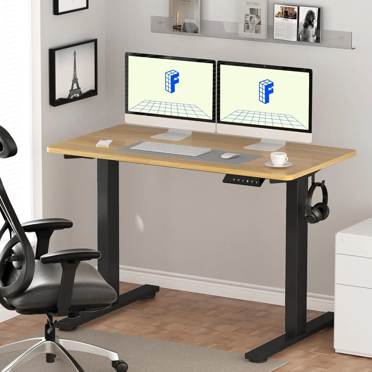 Standing Desk Height Adjustable Desk Electric Sit Stand Desk Home Office Table