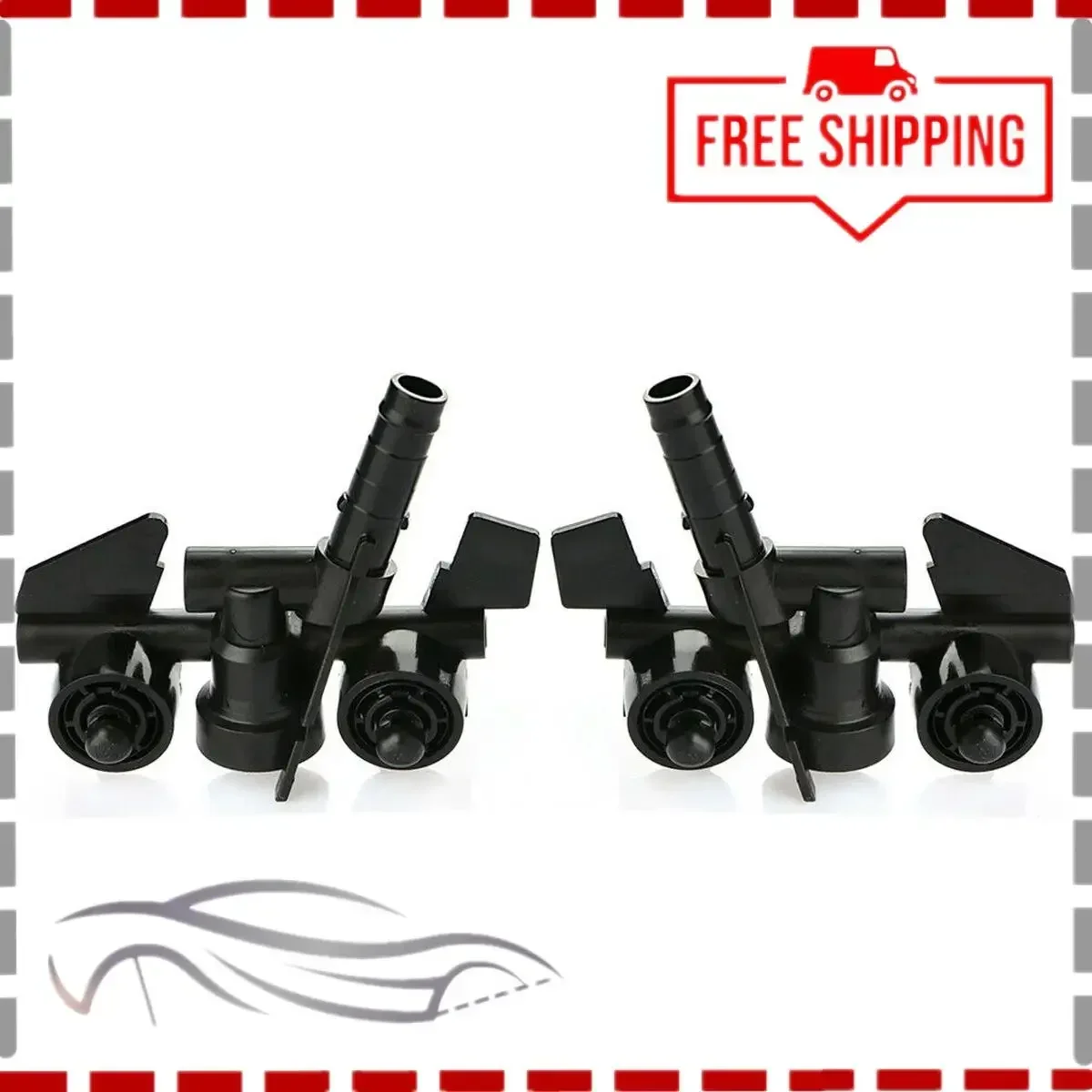 

61674290867 61674290868 Car Headlight Washer Spray For BMW 3 Series E46 325i 328i 330i M3