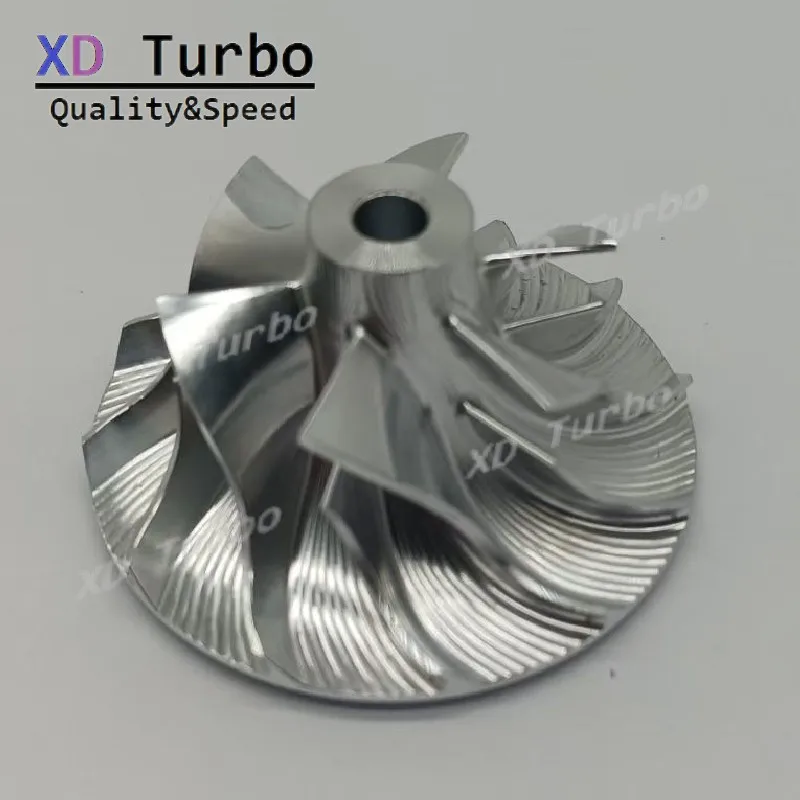 MFS Billet Turbo compressor Milling Wheel Upgrade 33/49mm 6/6 baldes 454231 701854 Fit For Seat Cordoba 1.9TDI 81Kw 110HP ASV
