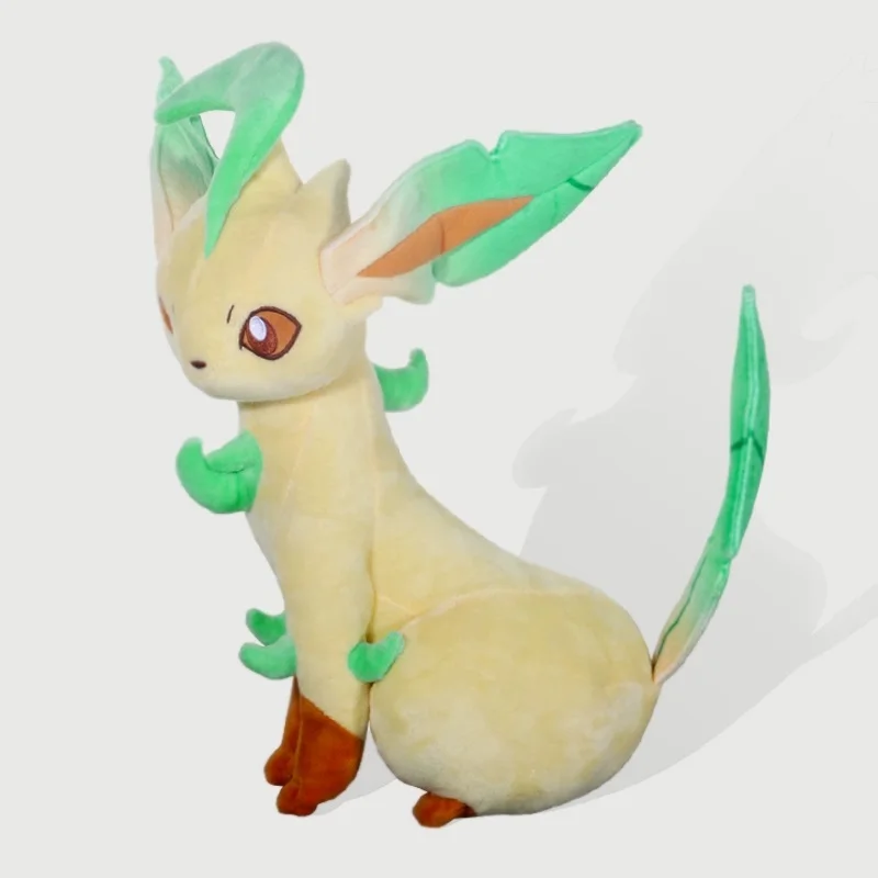 32cm Pokemon Leafeon Plush Toys Anime Doll Cute Ornament Pokémon Cartoon Stuffed Plushie Pillow Gift for Children Christmas