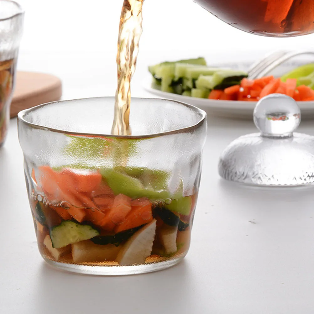 

Vegetable Storage Jar Glass Pickle Can Jars for Pickling Kimchi with Lids