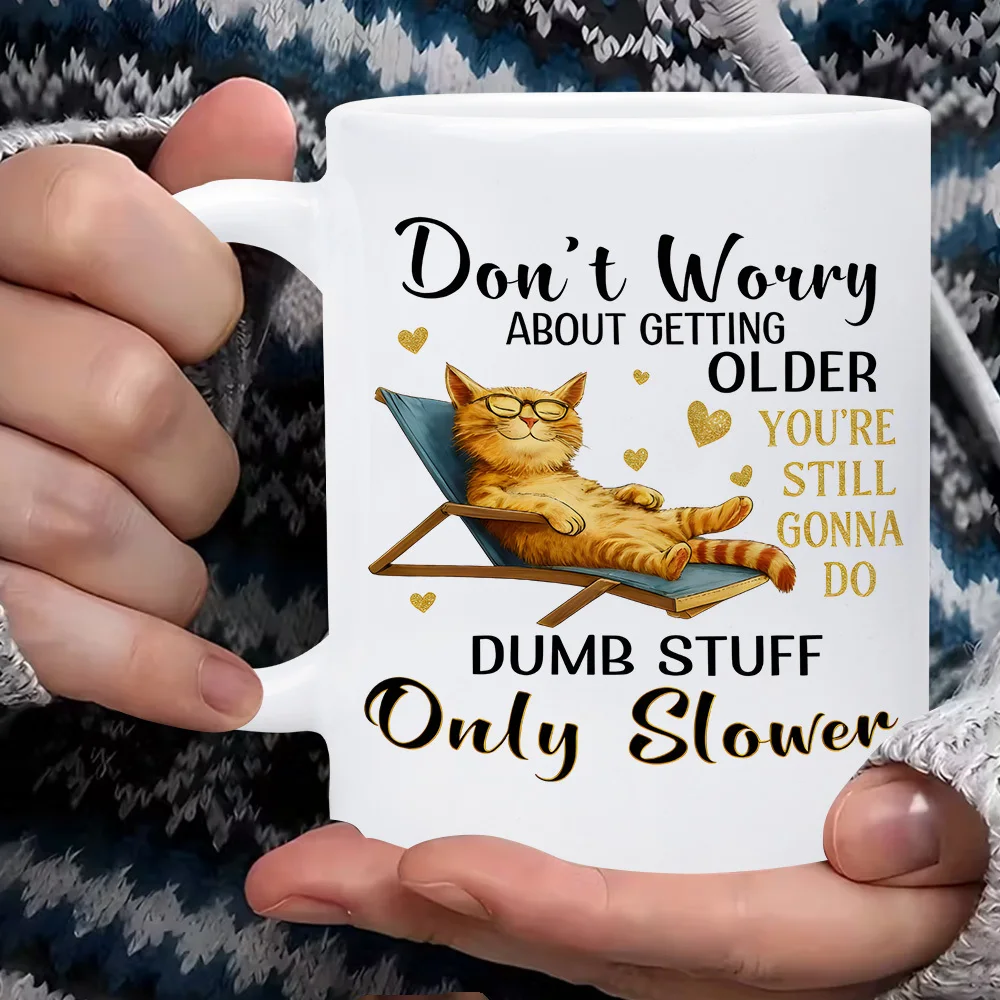 Fun Color-Changing Coffee Mug with the Phrase 