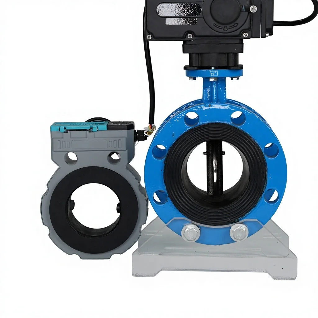 Solar Electric Valve Control Equipment for Butterfly Valves with Water Support Dn50-Dn200 Port Size Farm Irrigation Systems