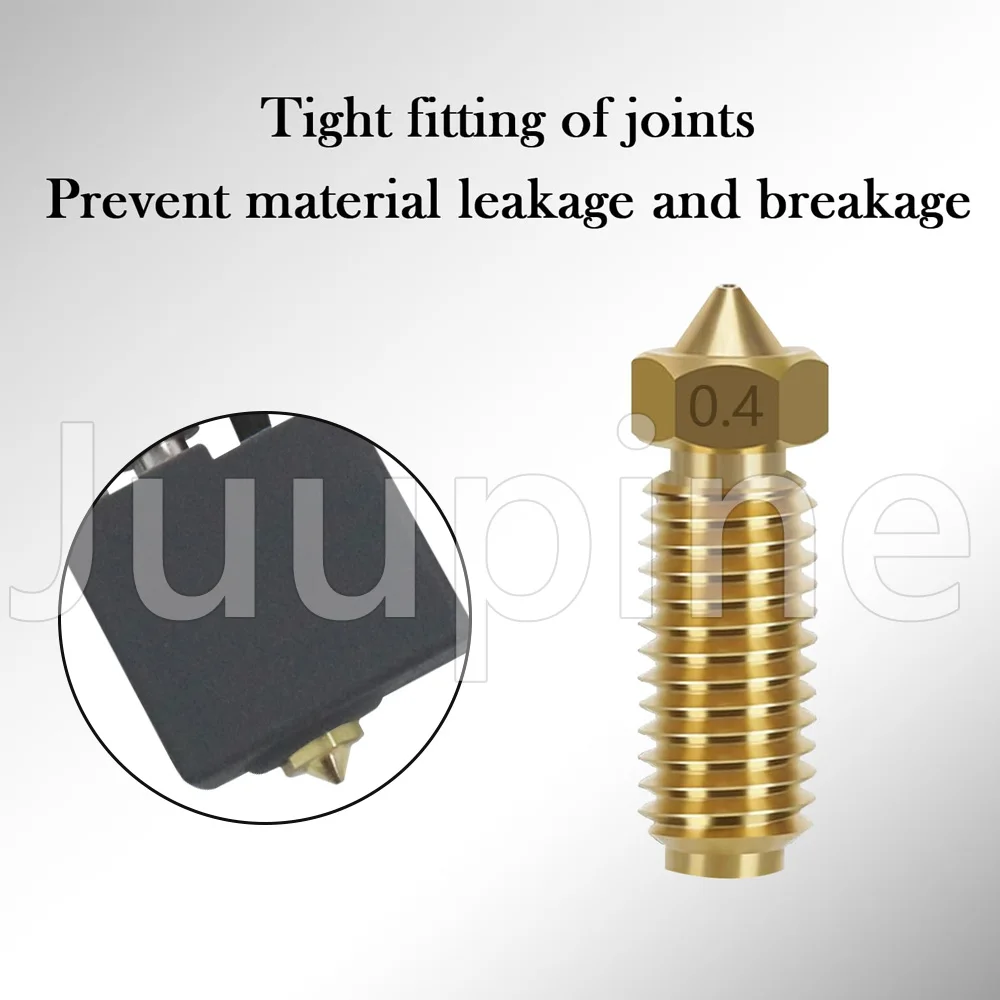 ل Anycubic كوبرا S1 فوهة صلابة النحاس 0.8 0.6 0.4 0.2 كوبرا S1 كومبو فوهة معدنية كوبرا S1 Hotend ثلاثية الأبعاد ملحقات الطابعة #6