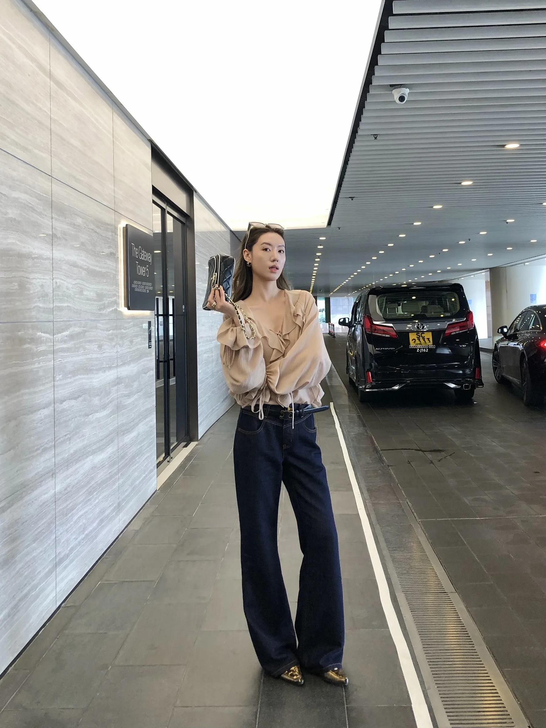 

Deep Blue Bell Bot Jeans Women's Casual Sle Spring New Commute Slim Fit Long Pants Cotton Polyester Lenzing Eco-Viscose