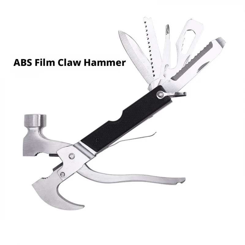 Multi-functional axe, safety hammer, claw hammer, car tool, in-stock, multi-purpose knife and pliers, woodworking hammer, surviv