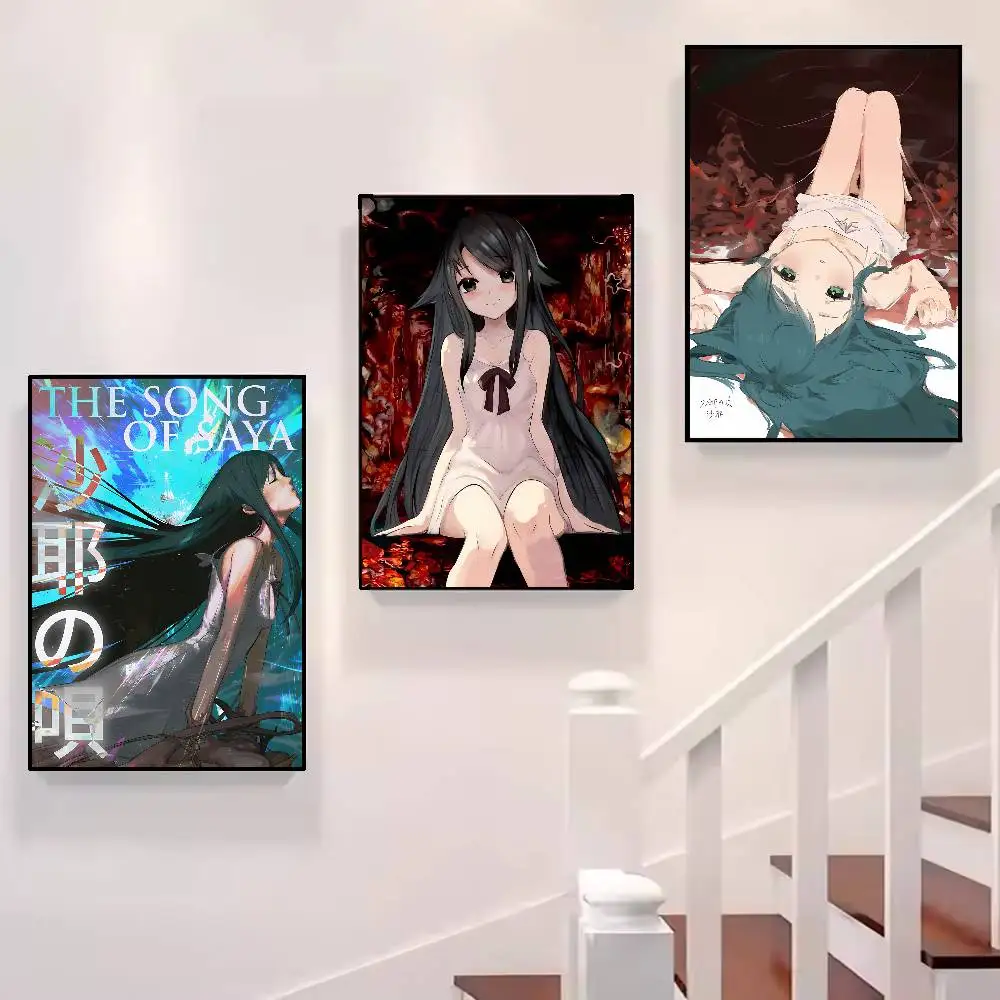 S-Saya No Uta The Song Of Saya HD Poster Poster Painting Wall Art Mural For Living Room Home Decor And Gifts
