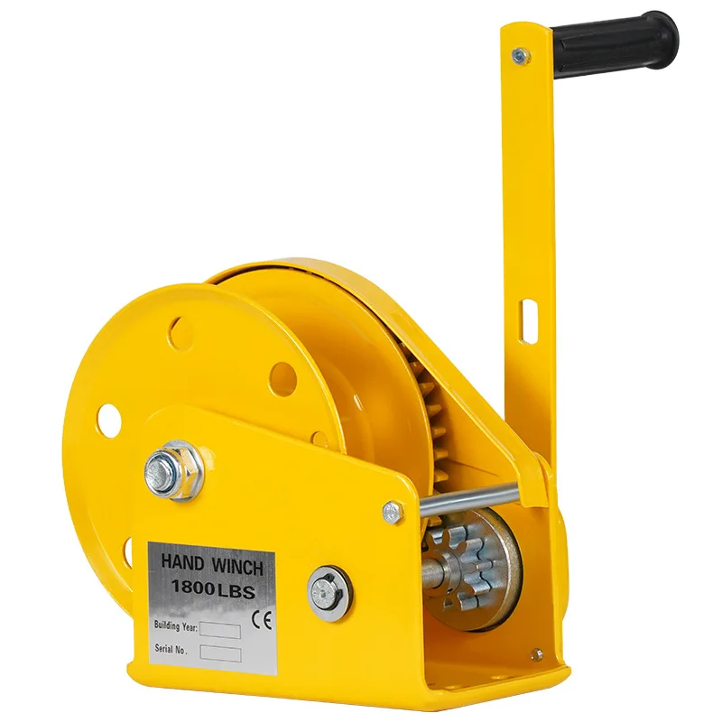 

1200 фунтов, 5 м 10 м, ручная лебедка, двунаправленная самоблокирующаяся маленькая портативная лебедка, ручная тяговая лебедка, кран
