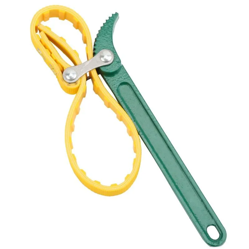 

Belt Wrench Oil Filter Puller Strap Spanner Chain Wrench Strap Opener Adjustable Strap Opener Cartridge Disassembly For Opel car