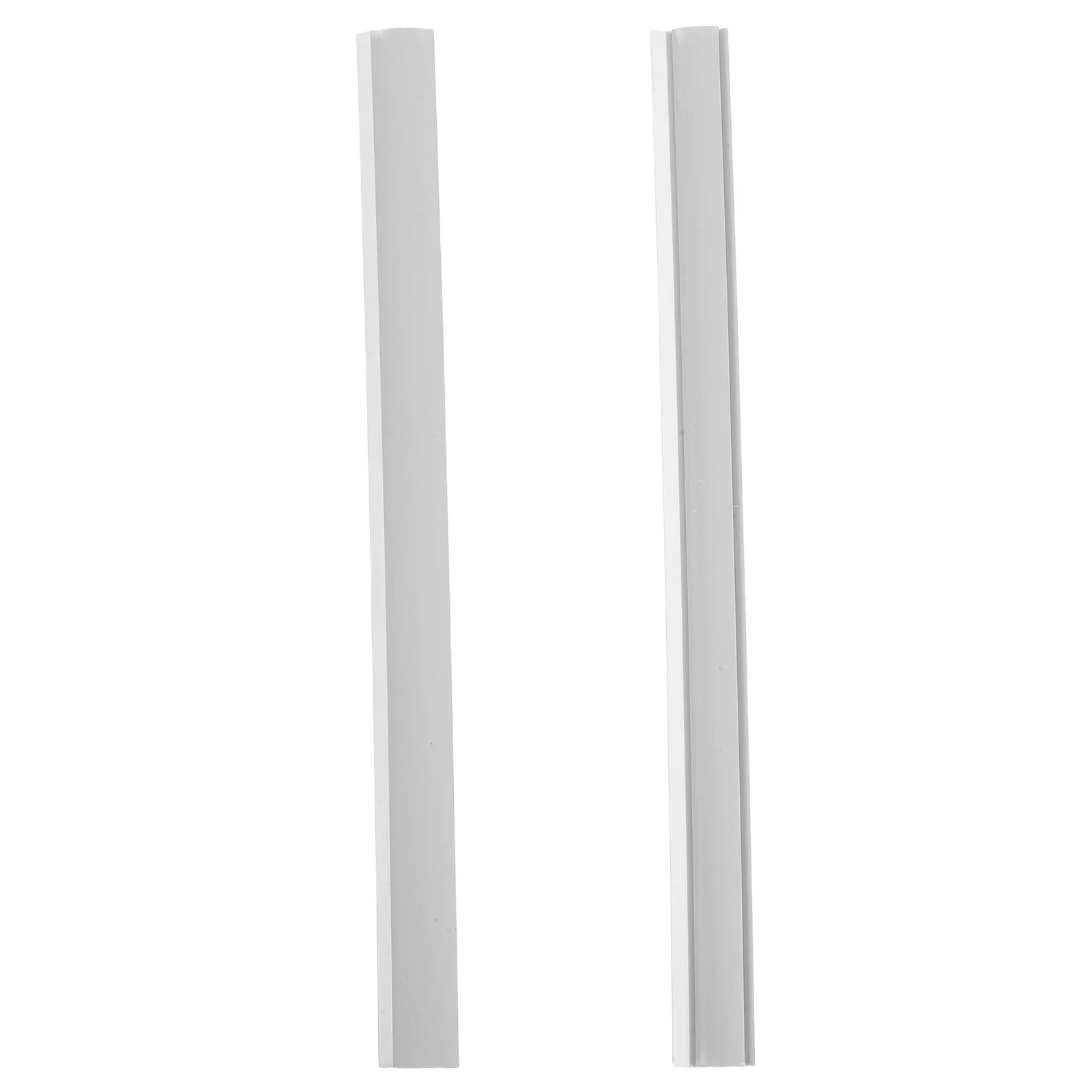 

2Pcs Dustpan Replacement Lip Plastic Edge Strip for Shovel Repair Easy-to-Clean Insert with Scrubbing Design Suitable for Indoor