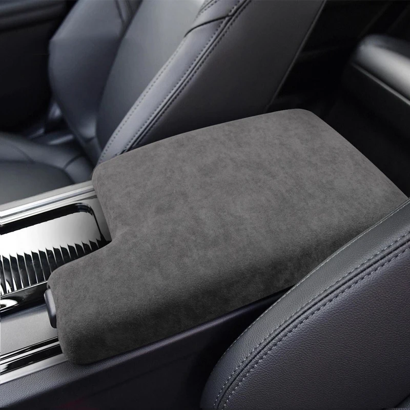 

Для Jaguar XE 2018-модель, XF F-PACE 2016-2020 Модель подлокотника, крышка коробки, панель, накладки из ткани алькантары