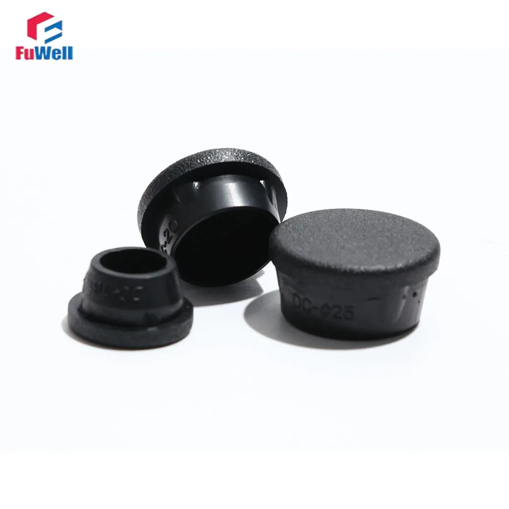Fuwell DC Rubber Circular Stoppers Screws Dust-proof Plugs Test Tube Bottle Stoppers Pipe Plugs Hole Plugs Expansion Plugs ROHS