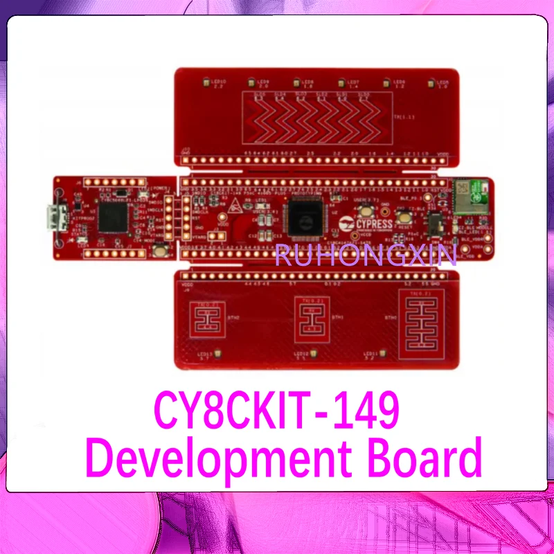 

CY8CKIT-149 PSoC 4100S Plus CY8C4147AZI-S475 Board