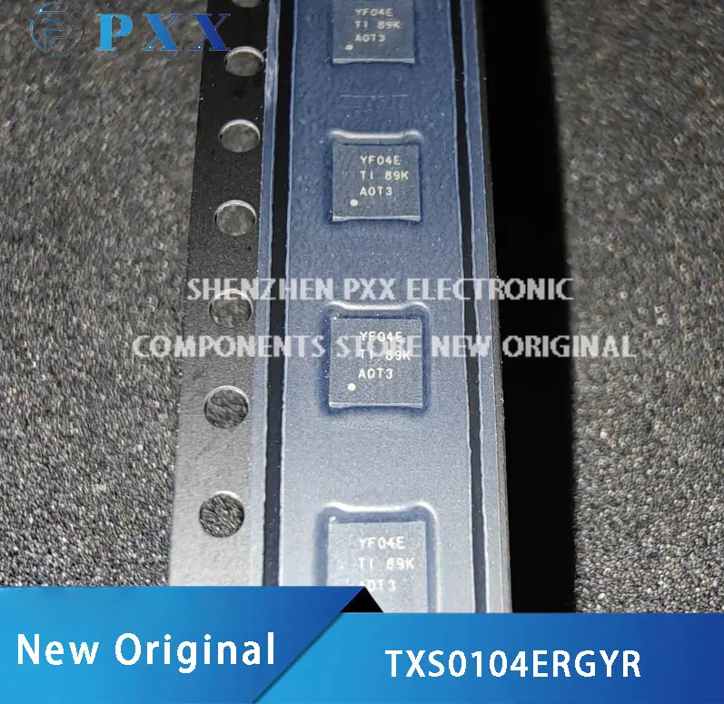 TXS0104ERGYR Voltage Level Translator 4-CH Bidirectional 14-Pin VQFN