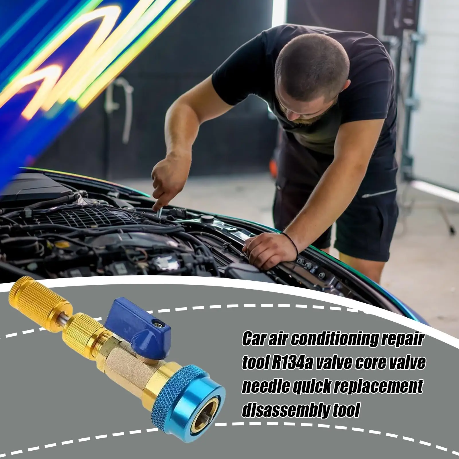 

Valve Core Removal Tool Air Conditioner Valve Stem Core Remover Tool Automotive Accessories Gadget Repair Kit For Vehicle System