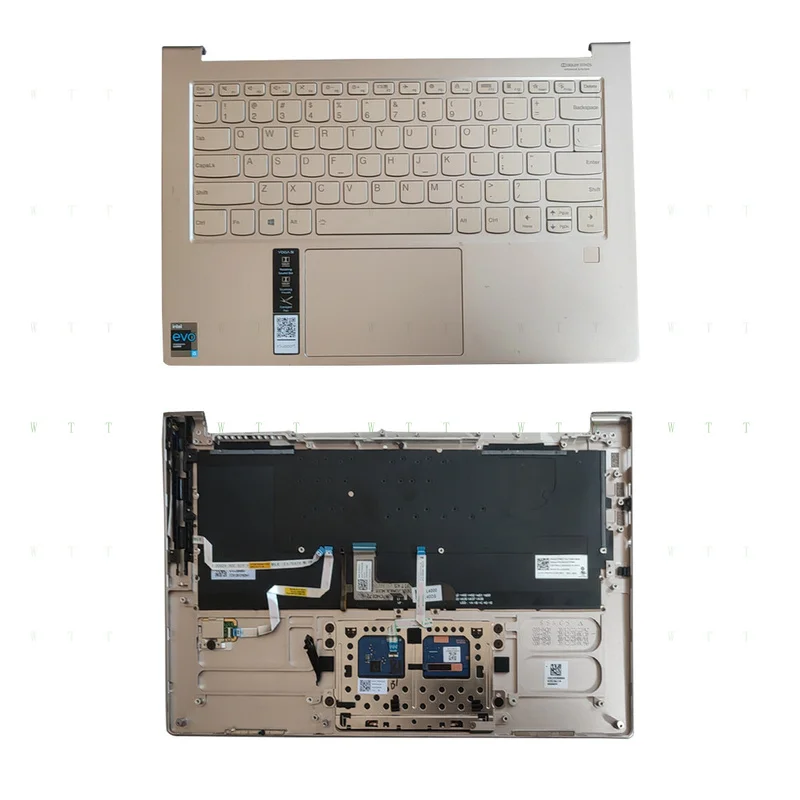 

Palmrest w/Keyboard Touchpad for Lenovo Yoga 9-14ITL5 Gold