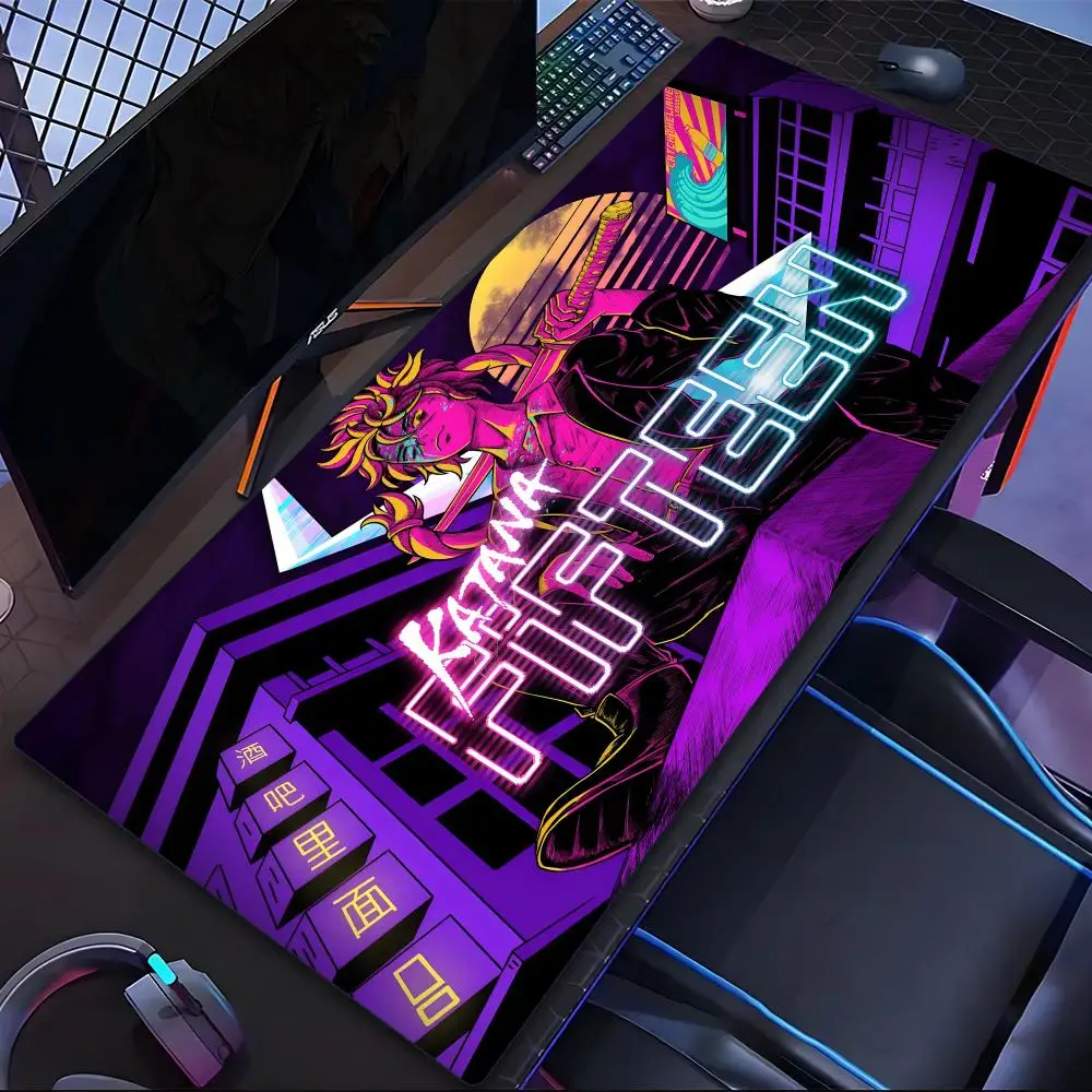 

Katana Zero Mouse Pad Tablet mouse Pad Laptop xl desktop mouse pad, cute HD Rainbow Gaming keyboard pad, csgo Player, 90x40