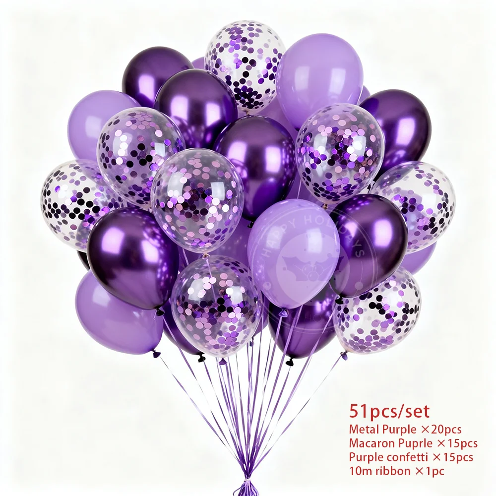 

50Pcs 12inch Metallic Balloons Black Gold Balloon Confetti Balloons for Birthday Engagement Weddings Baby Shower Party Decor