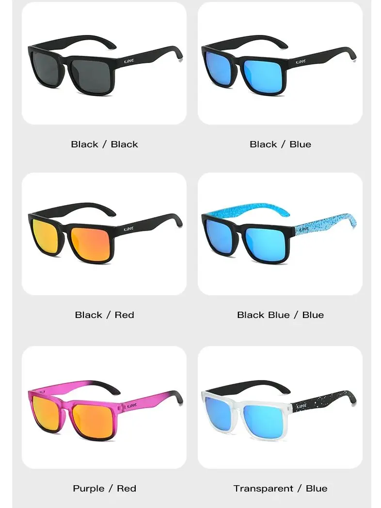 AliExpress karos Karos Fashion Polarized Sunglasses UV400 Protection Unisex Anti-Glare Glasses Men Driving Hiking Cycling Outdoor Sports Eyewear