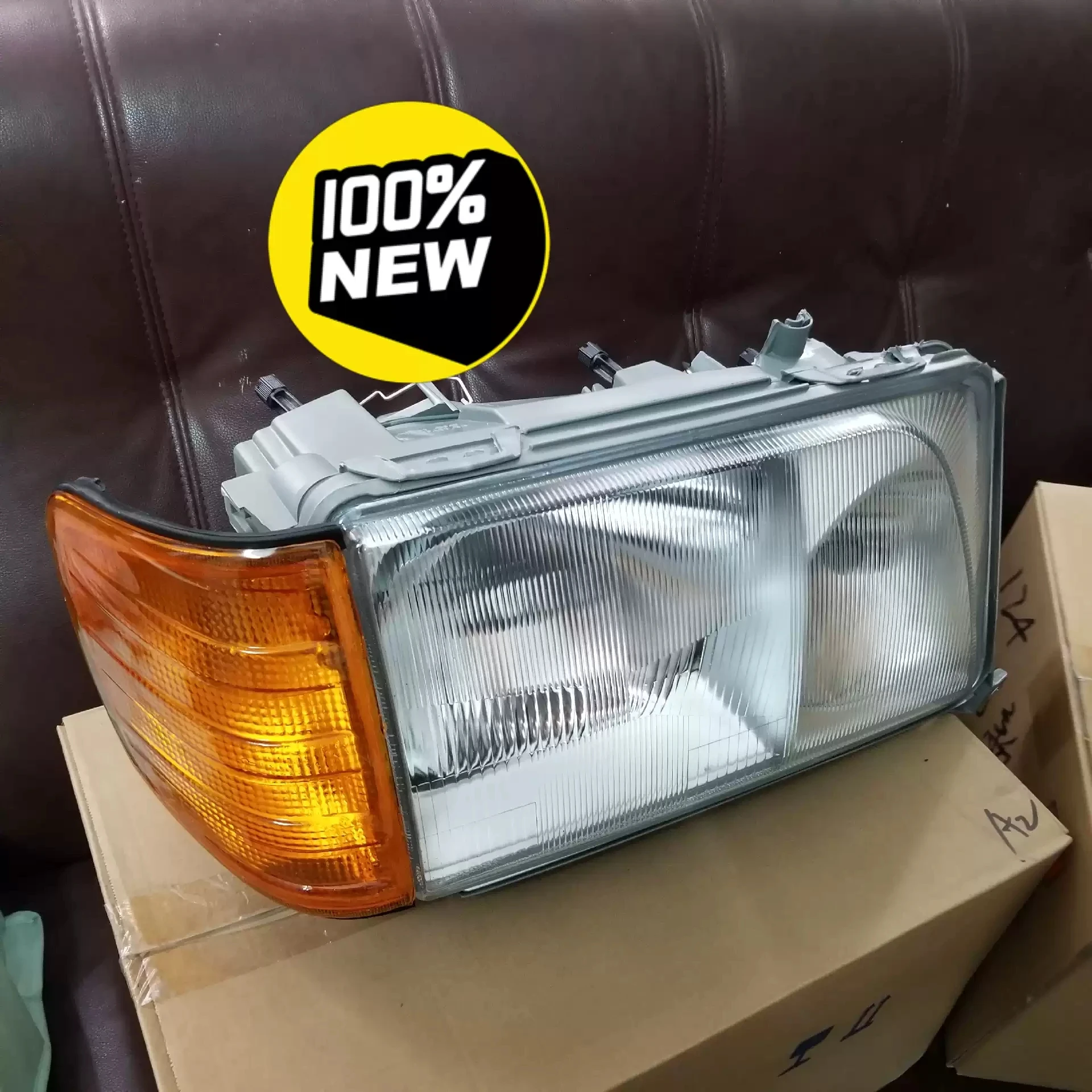 For Mercedes Benz W126 260sel 300sel 500sel 560sel LED Headlight DRL Daytime Running Light Turn Signal car accessories