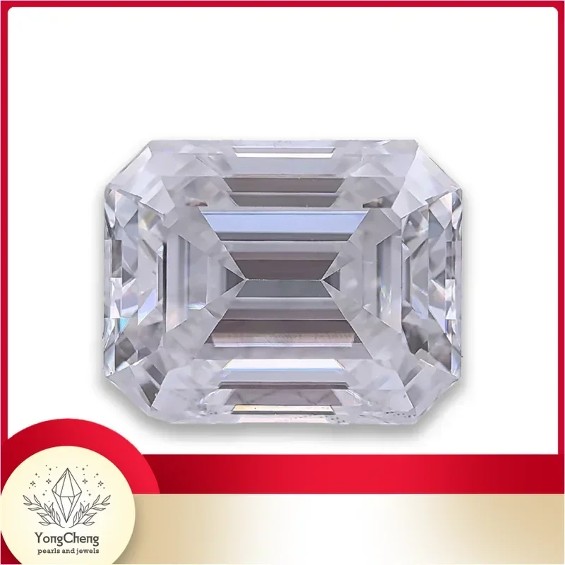 

Highest Grade Super White Emerald Cut Moissanite D Color VVS1 Top Charms Jewel Making Materials With GRA Certificate