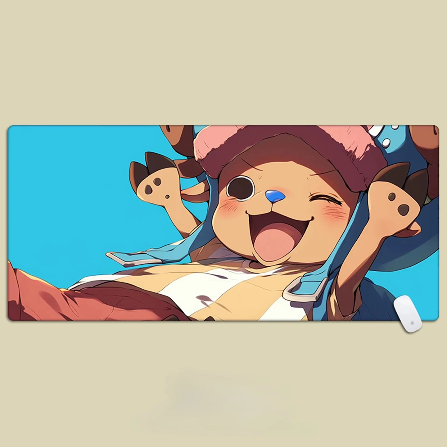 Cartoon Premium Anime ONE PIECE Luffy Roronoa Zoro Peripheral Mouse Pad Anime Boys Gaming Computer Office Desk Pad Keyboard Pad